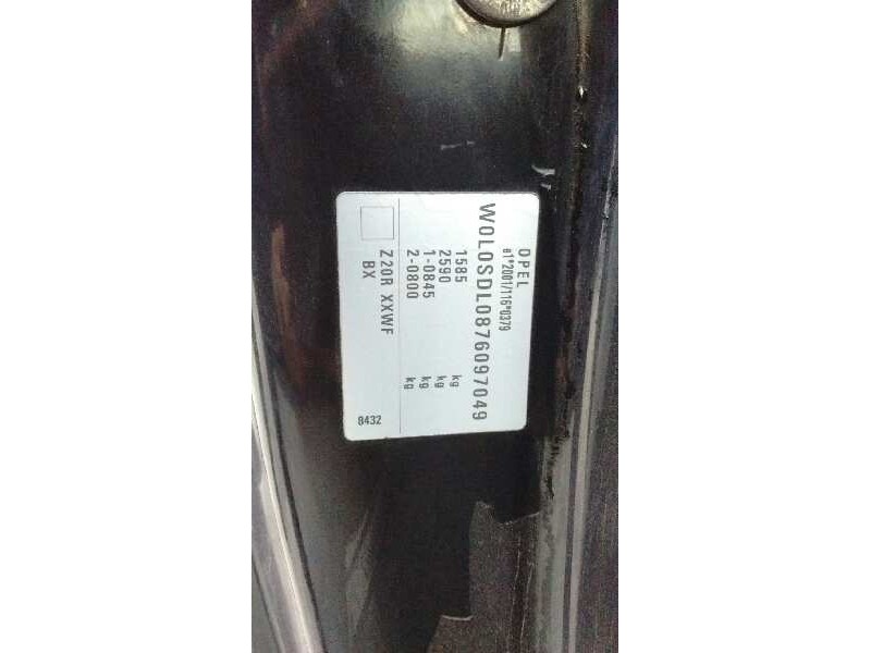 opel corsa d del año 2007