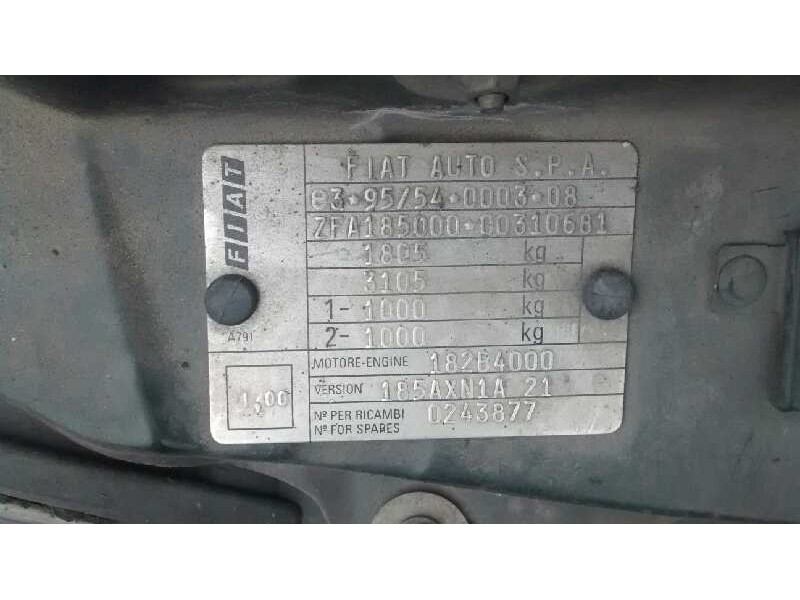 fiat marea berlina (185) del año 1999