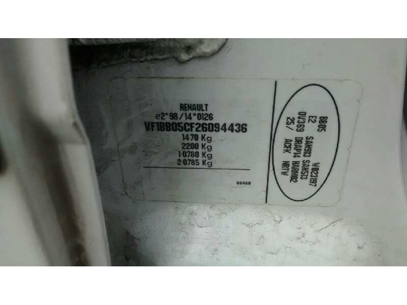 renault clio ii fase ii (b/cb0) del año 2002