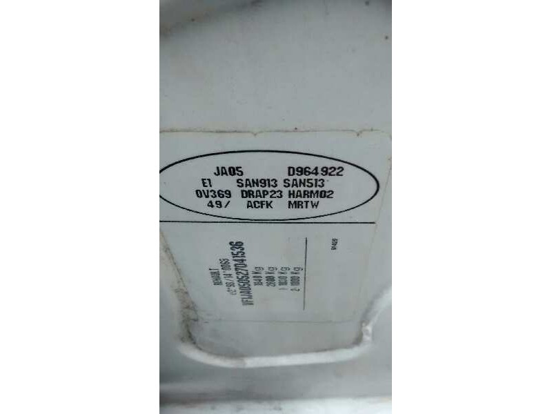 renault scenic (ja..) del año 2002