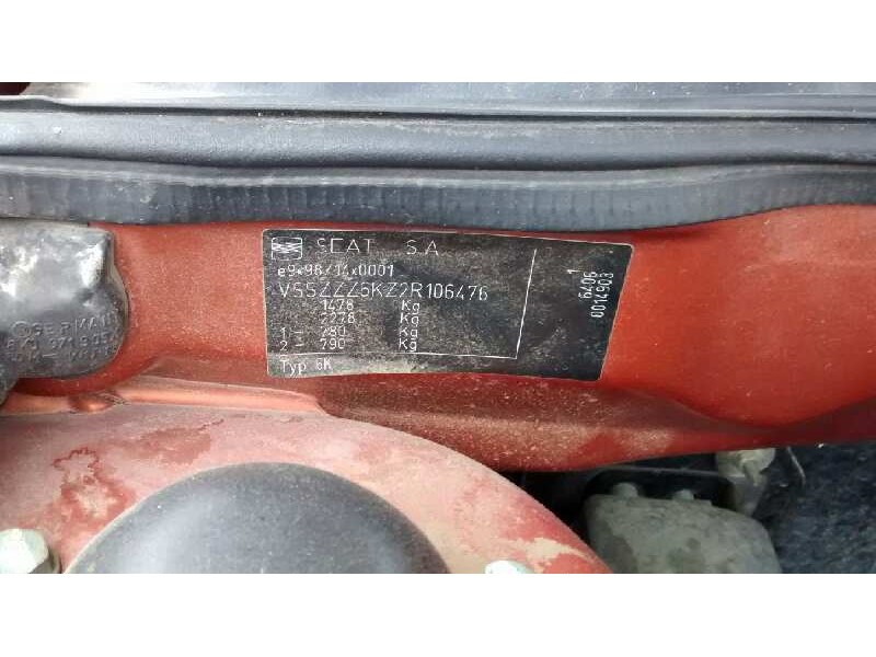 seat cordoba berlina (6k2) del año 2002