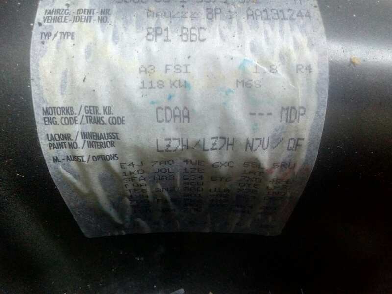 audi a3 (8p) del año 2010