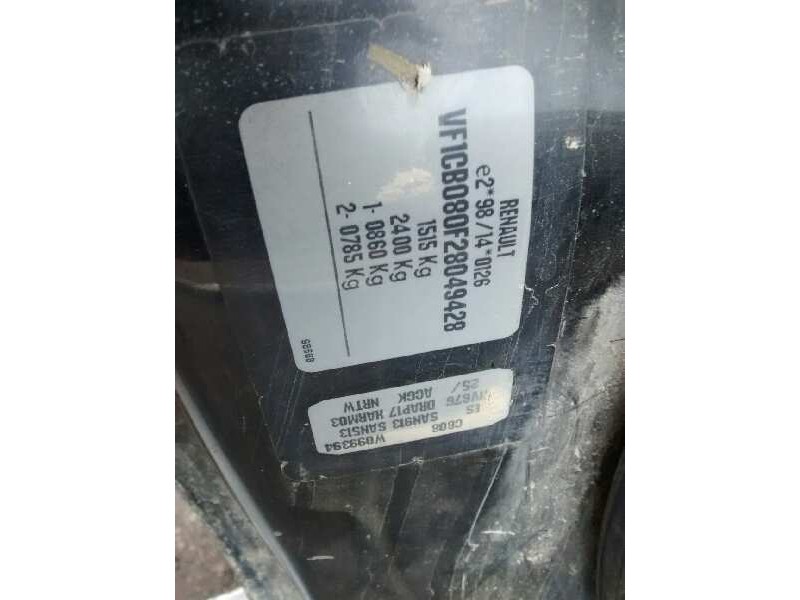 renault clio ii fase ii (b/cb0) del año 2002