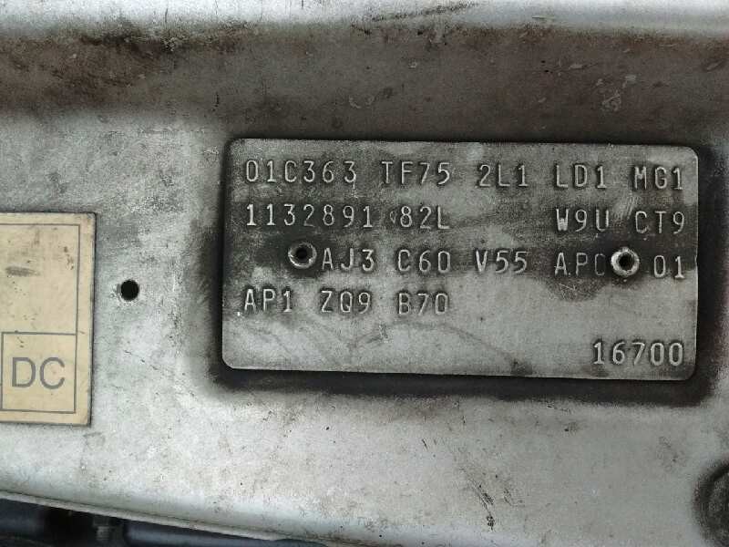 opel zafira a del año 2001