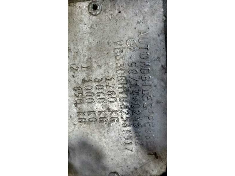 peugeot 307 (s1) del año 2002