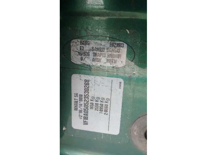 renault megane i fase 2 berlina (ba0) del año 2000