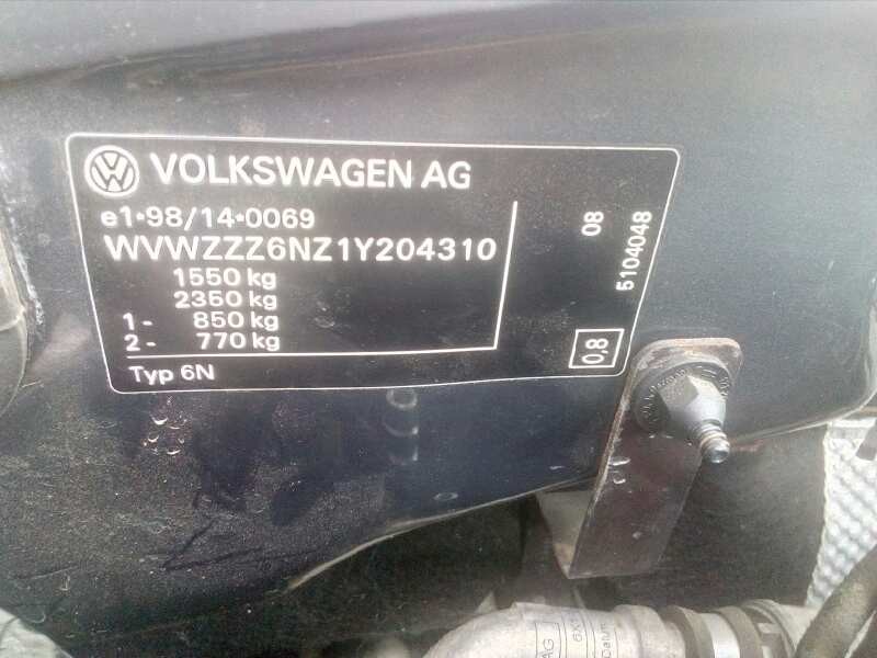 volkswagen polo berlina (6n2) del año 2001