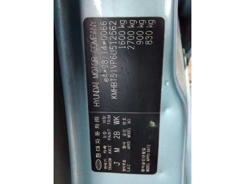 hyundai getz (tb) del año 2006