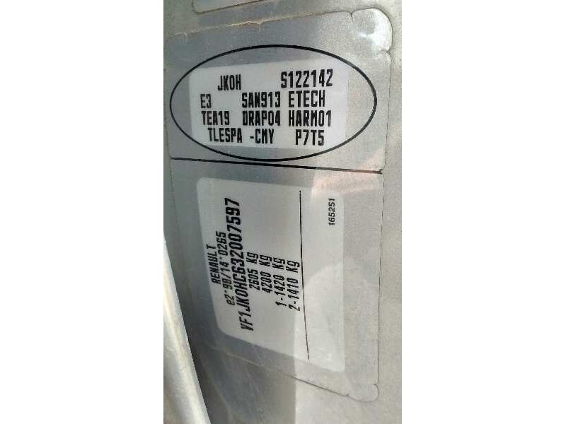 renault espace iv (jk0) del año 2004