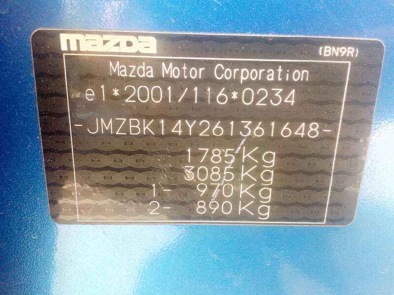 mazda 3 berlina (bk) del año 2006