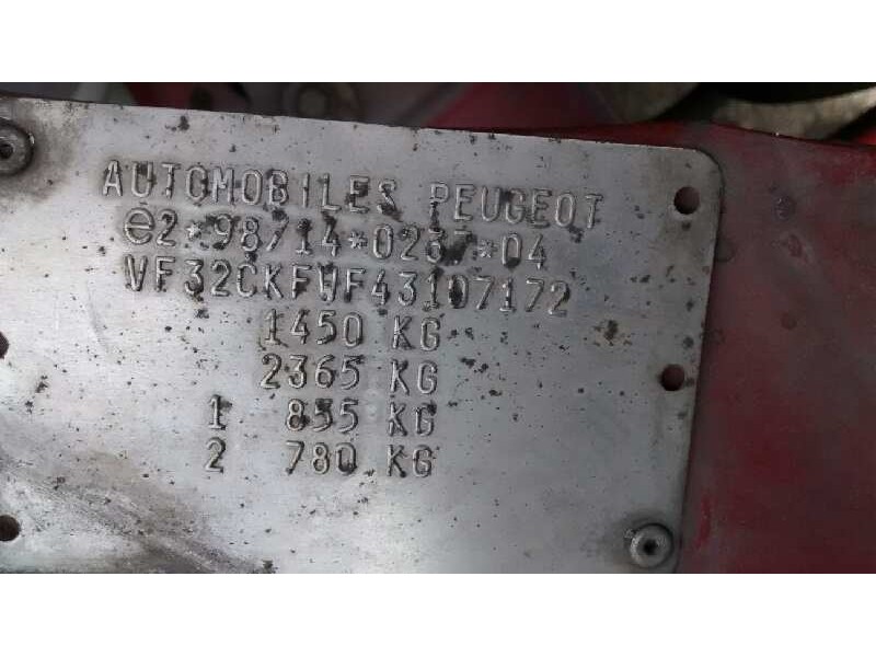 peugeot 206 berlina del año 2003