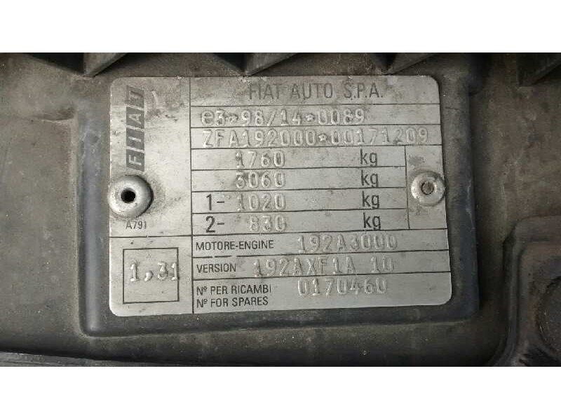 fiat stilo (192) del año 2002