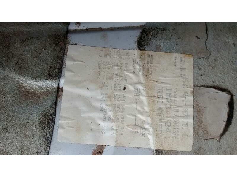 seat toledo (1m2) del año 2001