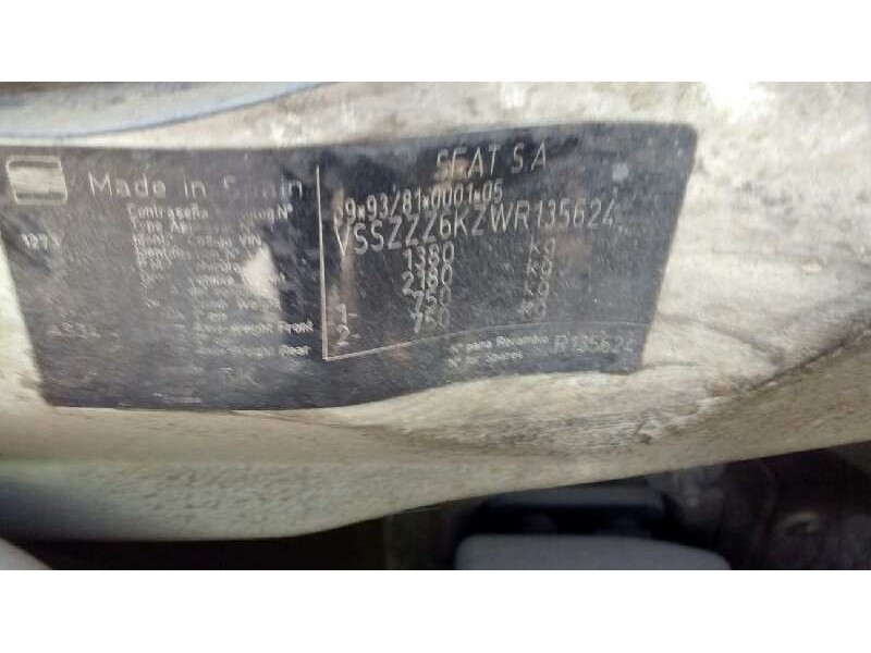 seat ibiza (6k) del año 1998