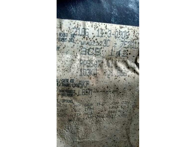 volkswagen passat variant (3c5) del año 2007