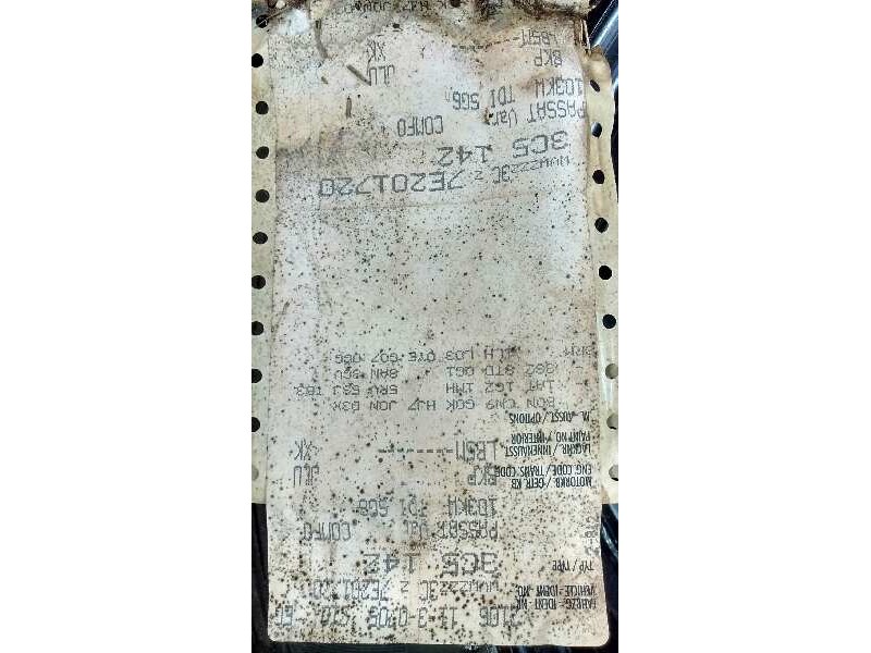 volkswagen passat variant (3c5) del año 2007