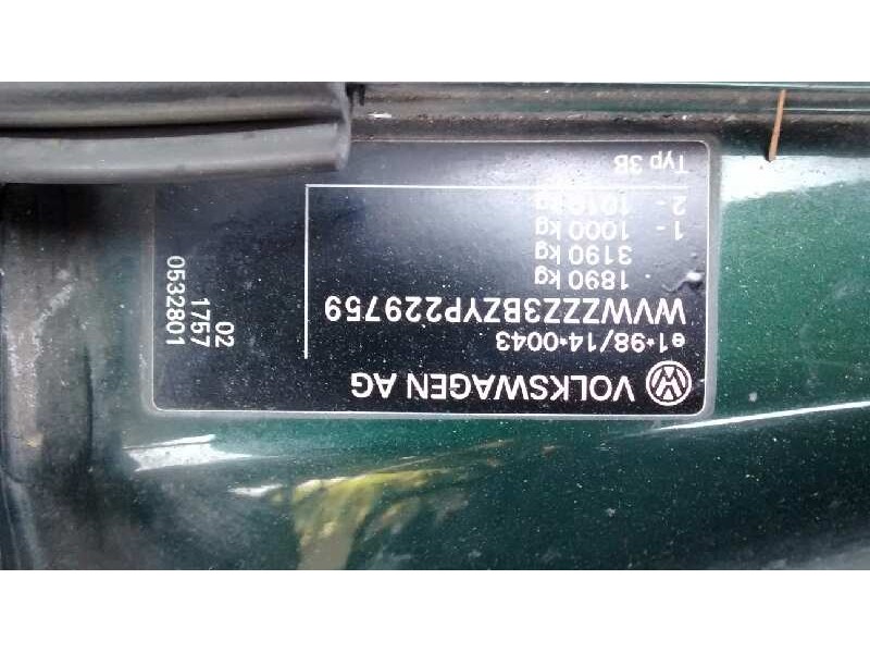 volkswagen passat berlina (3b2) del año 2000