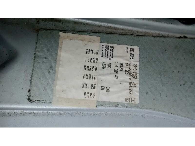 seat ibiza (6k1) del año 1999