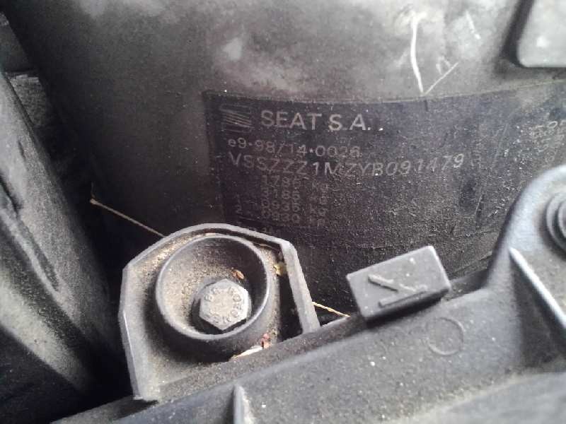 seat toledo (1m2) del año 2000