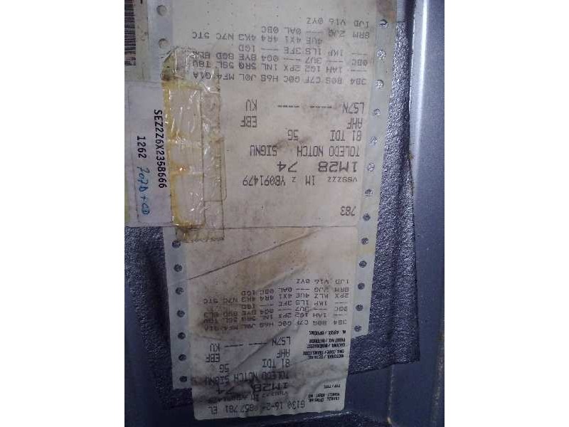 seat toledo (1m2) del año 2000