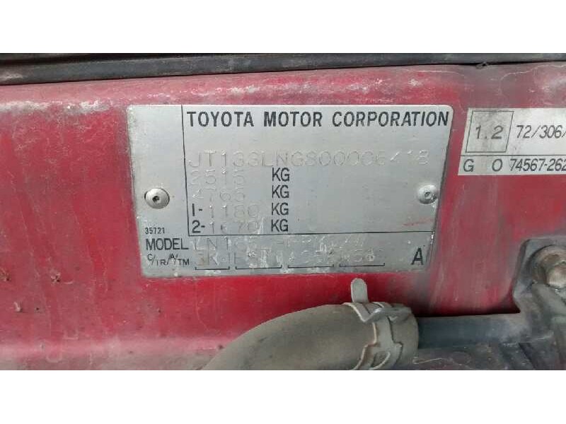 toyota hilux del año 1998