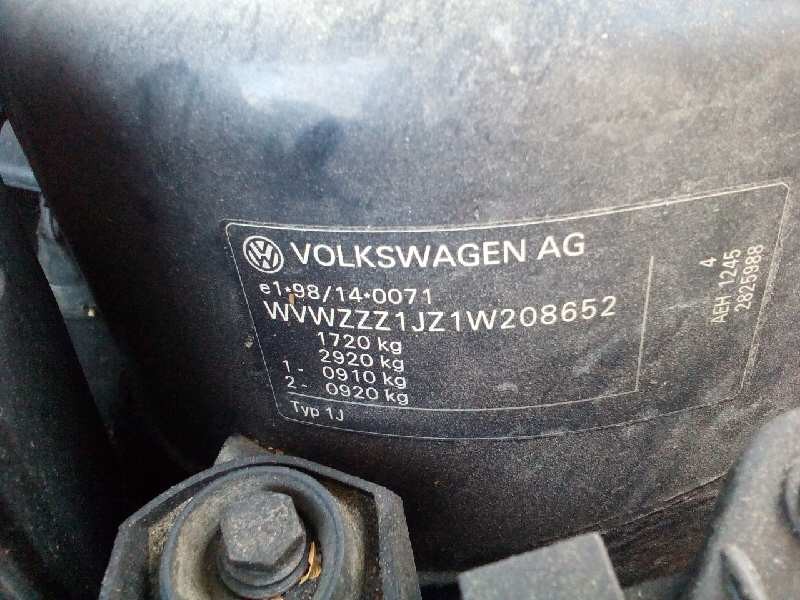 volkswagen golf iv berlina (1j1) del año 2000