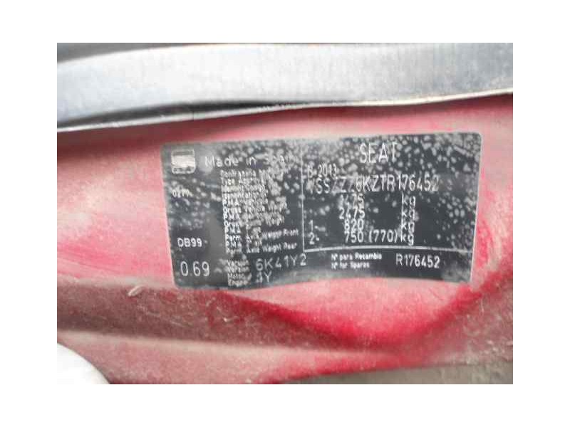 seat ibiza (6k) del año 1996