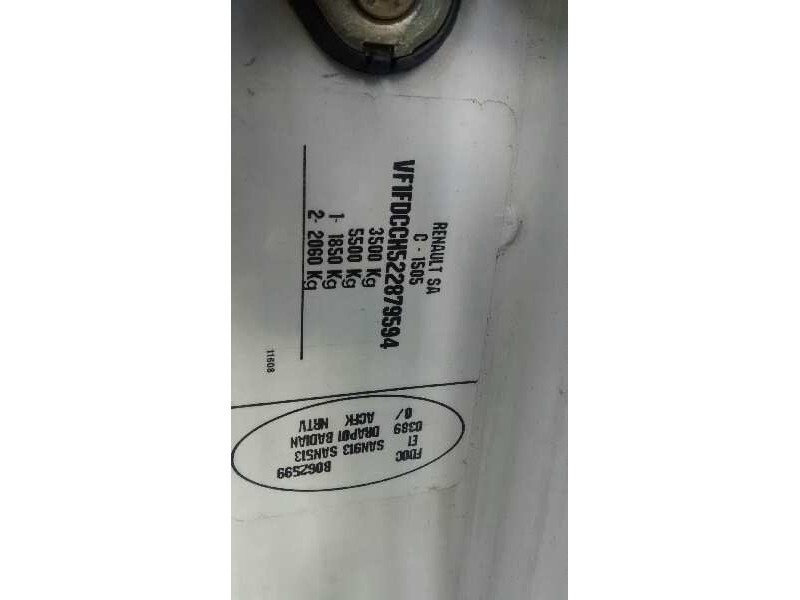 renault master desde ´98 del año 2000