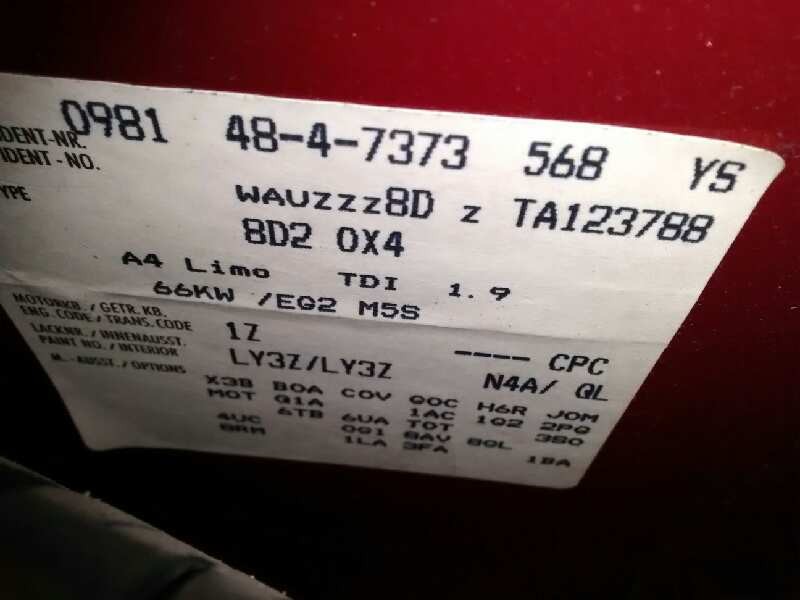 audi a4 berlina (b5) del año 1996