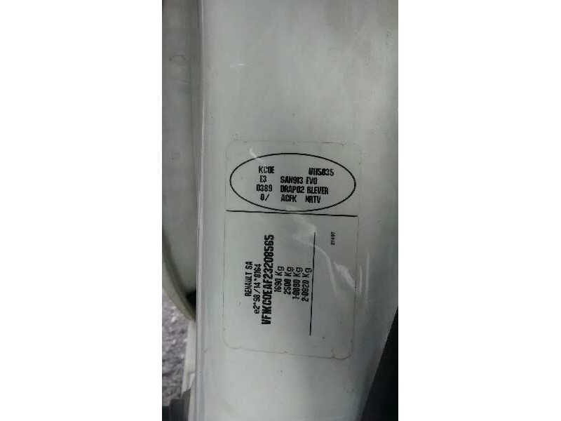 renault kangoo (f/kc0) del año 2000