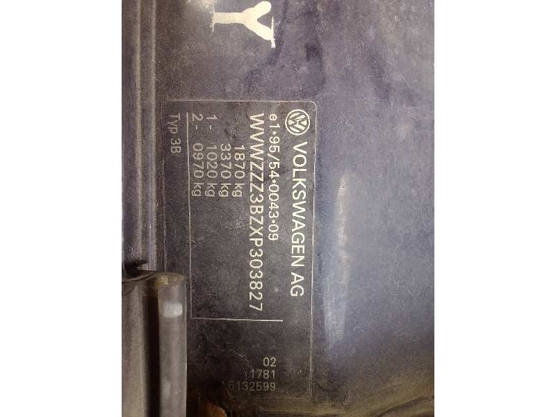 volkswagen passat berlina (3b2) del año 1999