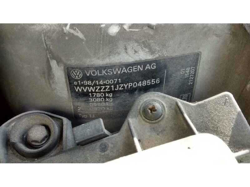 volkswagen golf iv berlina (1j1) del año 1999