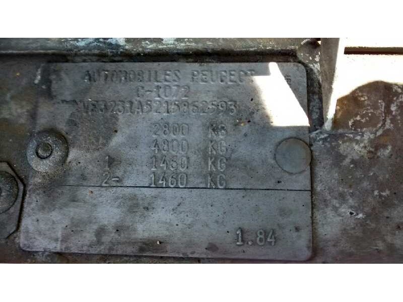 peugeot boxer caja cerrada (rs2850)(230)(´02) del año 2000