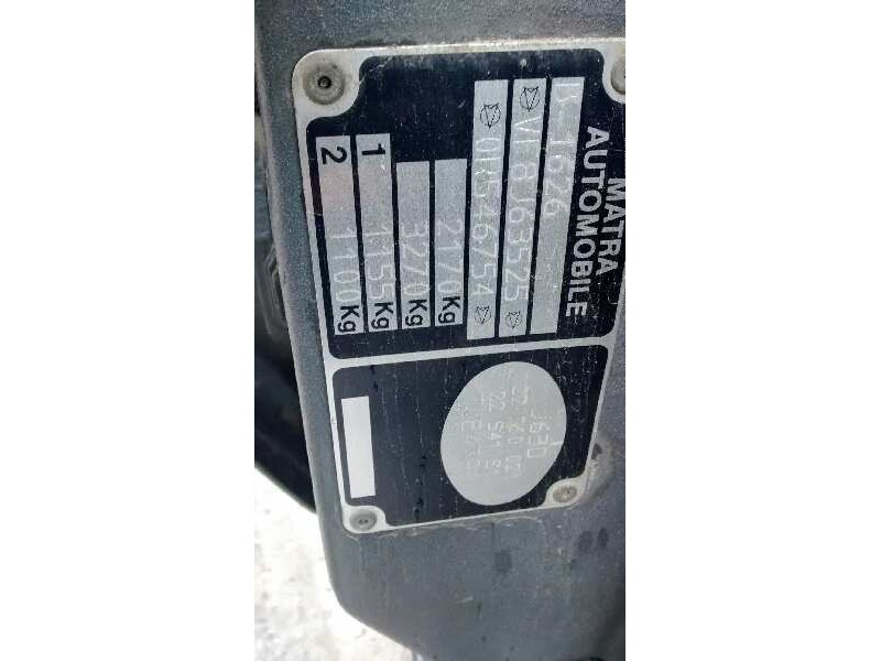 renault espace (j63) del año 1996