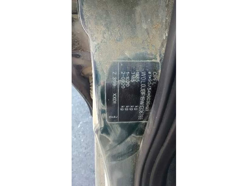 opel vectra b berlina del año 1998