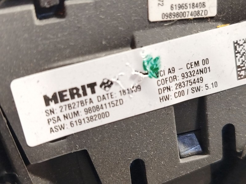 Recambio de volante para peugeot 2008 (--.2013) allure referencia OEM IAM 98084115ZD 96739515ZD 