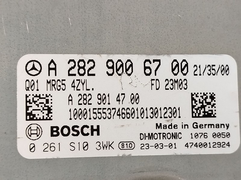Recambio de centralita motor uce para mercedes-benz clase a (w177) a 200 mild-hybrid (177.087) referencia OEM IAM A2829006700  0