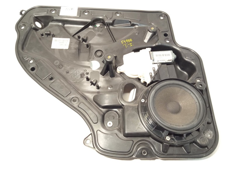 Recambio de elevalunas trasero izquierdo para volkswagen golf vi (5k1) 2.0 tdi referencia OEM IAM 5K4839729J 5K0959703C 