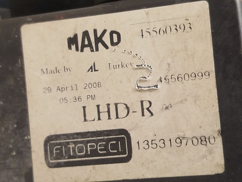 Recambio de faro derecho para citroën nemo monospace 1.4 hdi referencia OEM IAM 1353197080  