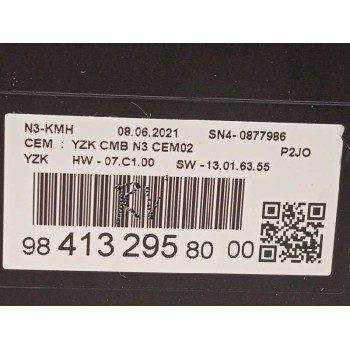 Recambio de cuadro instrumentos para opel corsa f 1.2 elegange referencia OEM IAM 9831576180  
