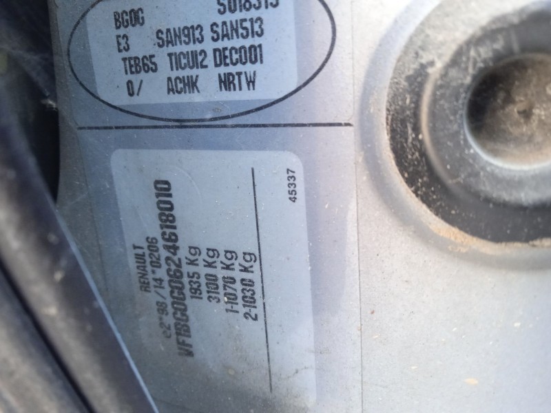 renault laguna ii (bg0/1_) del año 2001