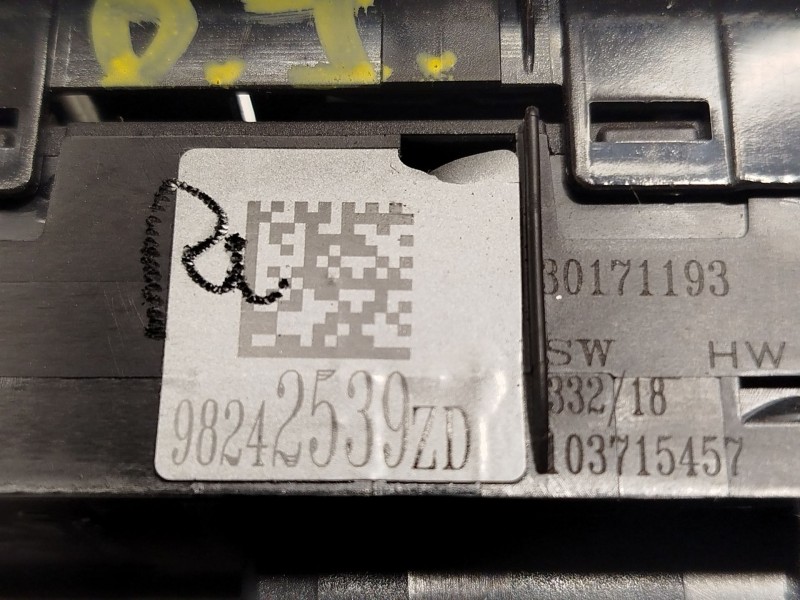 Recambio de mando elevalunas delantero izquierdo para peugeot 2008 (--.2013) allure referencia OEM IAM 98242539ZD  