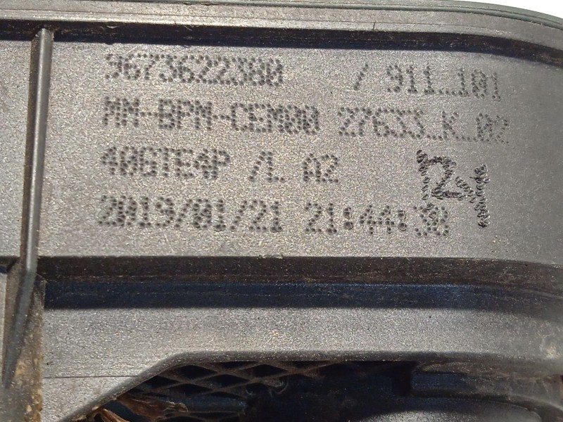 Recambio de caja mariposa para peugeot 2008 i (cu_) 1.2 puretech 82 referencia OEM IAM 9673622380  