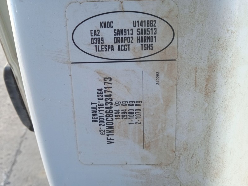 renault kangoo / grand kangoo ii (kw0/1_) del año 2010