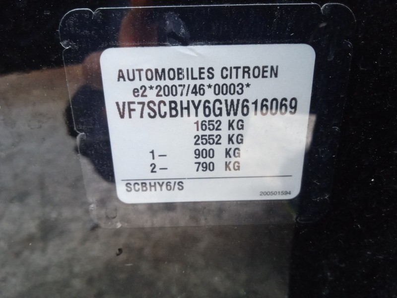 citroën c3 ii (sc_) del año 2016