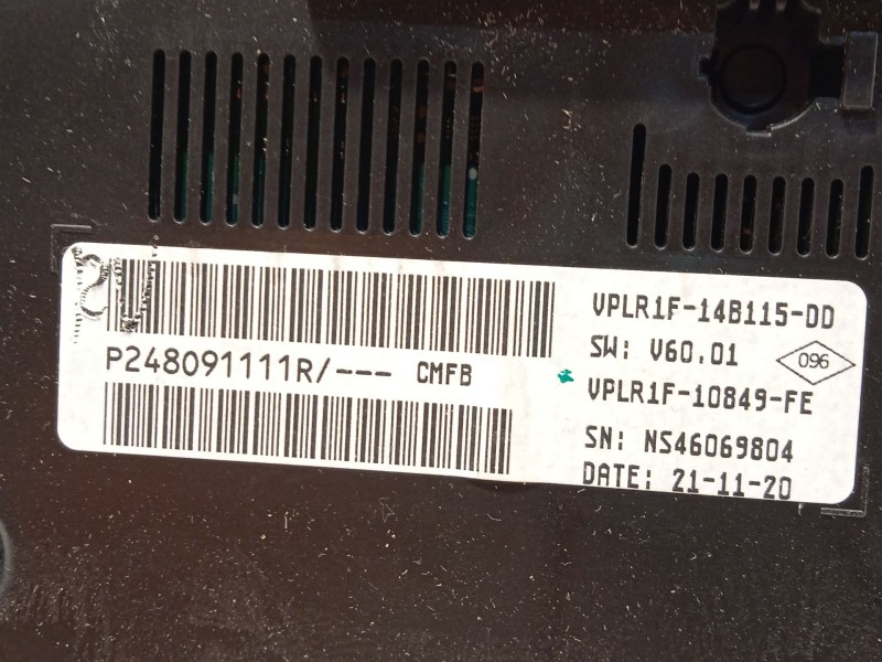 Recambio de cuadro instrumentos para renault captur ii (hf_) tce 100 (hfmt) referencia OEM IAM 248091111R  