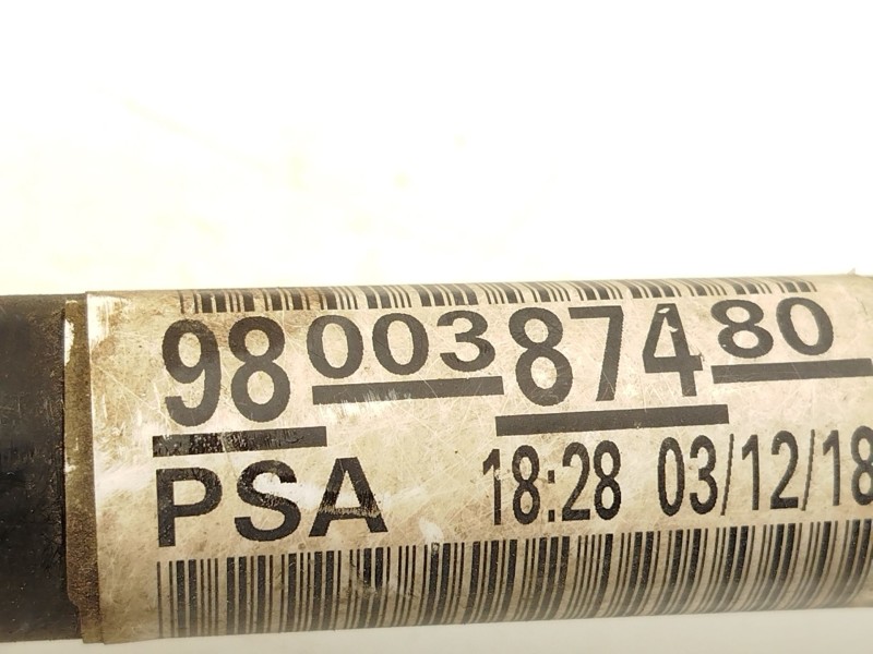 Recambio de transmision delantera derecha para peugeot 2008 (--.2013) allure referencia OEM IAM 9800387480  