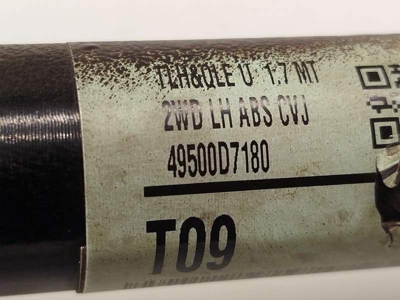 Recambio de transmision delantera izquierda para hyundai tucson (tl, tle) 1.7 crdi referencia OEM IAM 49500D7180  