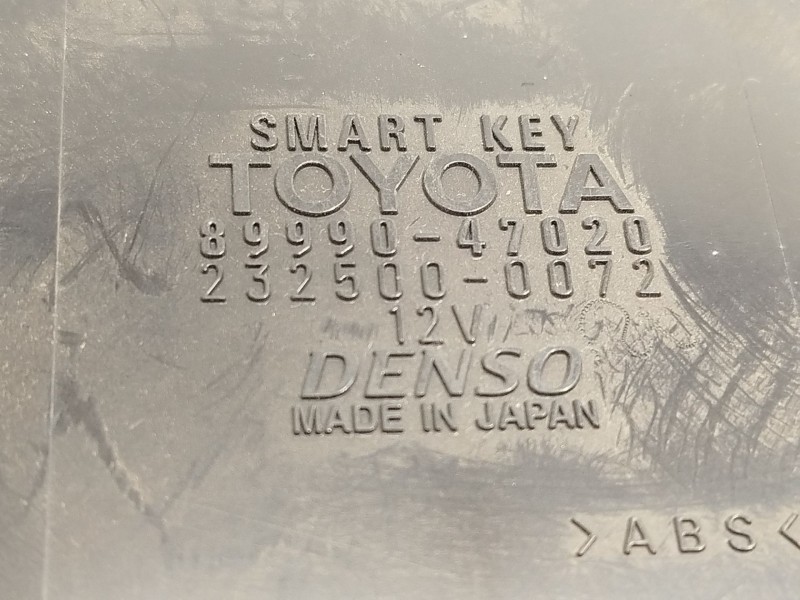 Recambio de modulo electronico para toyota prius liftback (_w2_) 1.5 hybrid (nhw20_) referencia OEM IAM 8999047020  2325000072