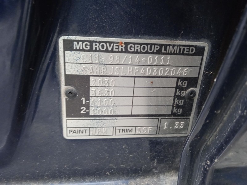 rover 75 (rj) del año 2003